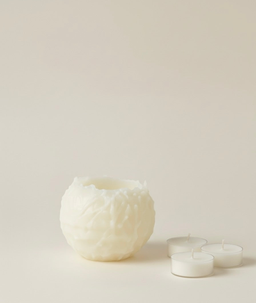 Spiral glow mehiläisvahakynttilä